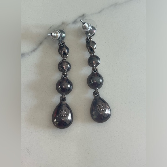 Givenchy Women’s Crystal Drop Earrings - Picture 2 of 4